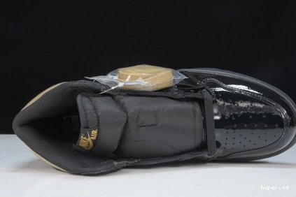 Hyperoad BLACK (2020) JORDAN GOLD 1 METALLIC RETRO HIGH 1006
